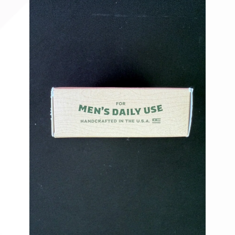 Dr Squatch Wood Barrel Men Natural Soap 5oz Medium Grit Bar Exfoliate‎